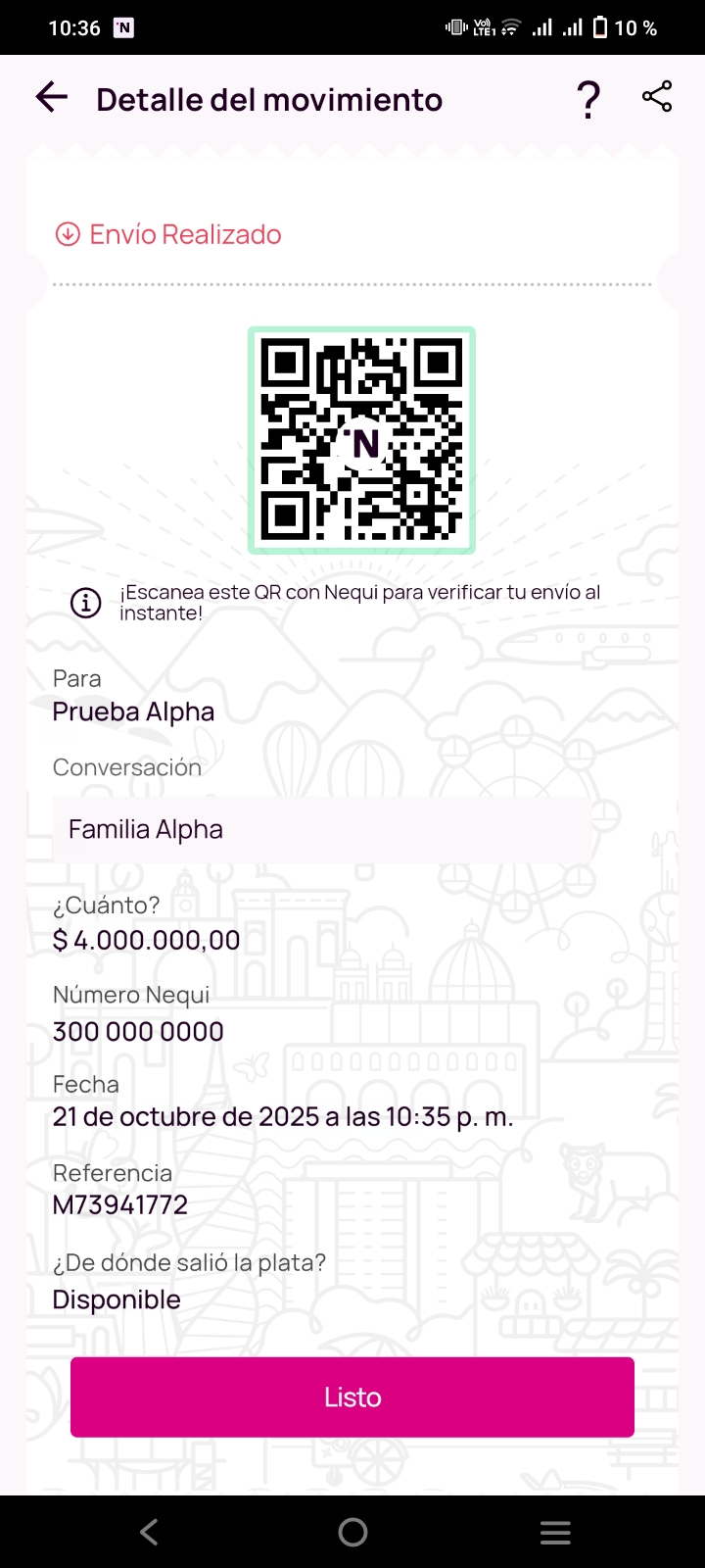 Comprobante de Pago